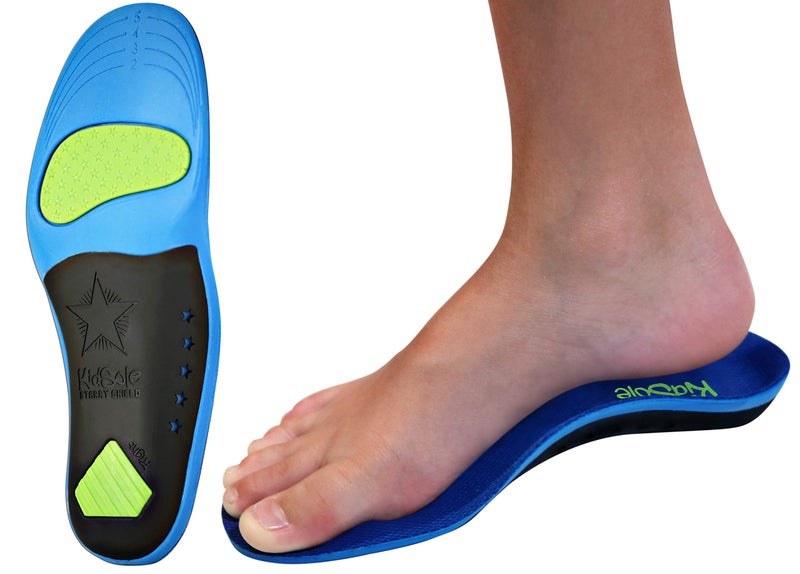 KidSole نعل داخلي من إسفنج الذاكرة للأطفال لدعم قوس النجوم من أجل وسادة مريحة ودعم القوس من KidSole ((20 سم) مقاس طفل صغير 11-1) - Image 3